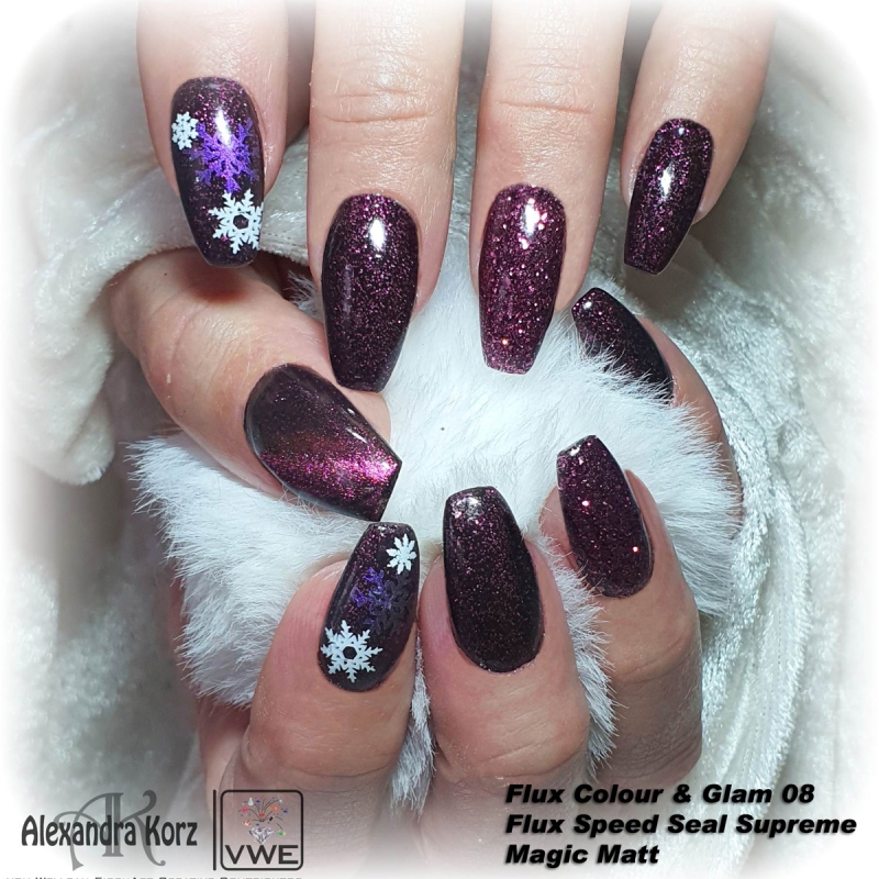 Unicorn NailArt- und Modellage-Pinsel Set 