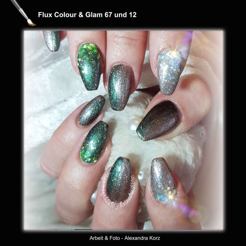 Unicorn NailArt- und Modellage-Pinsel Set 