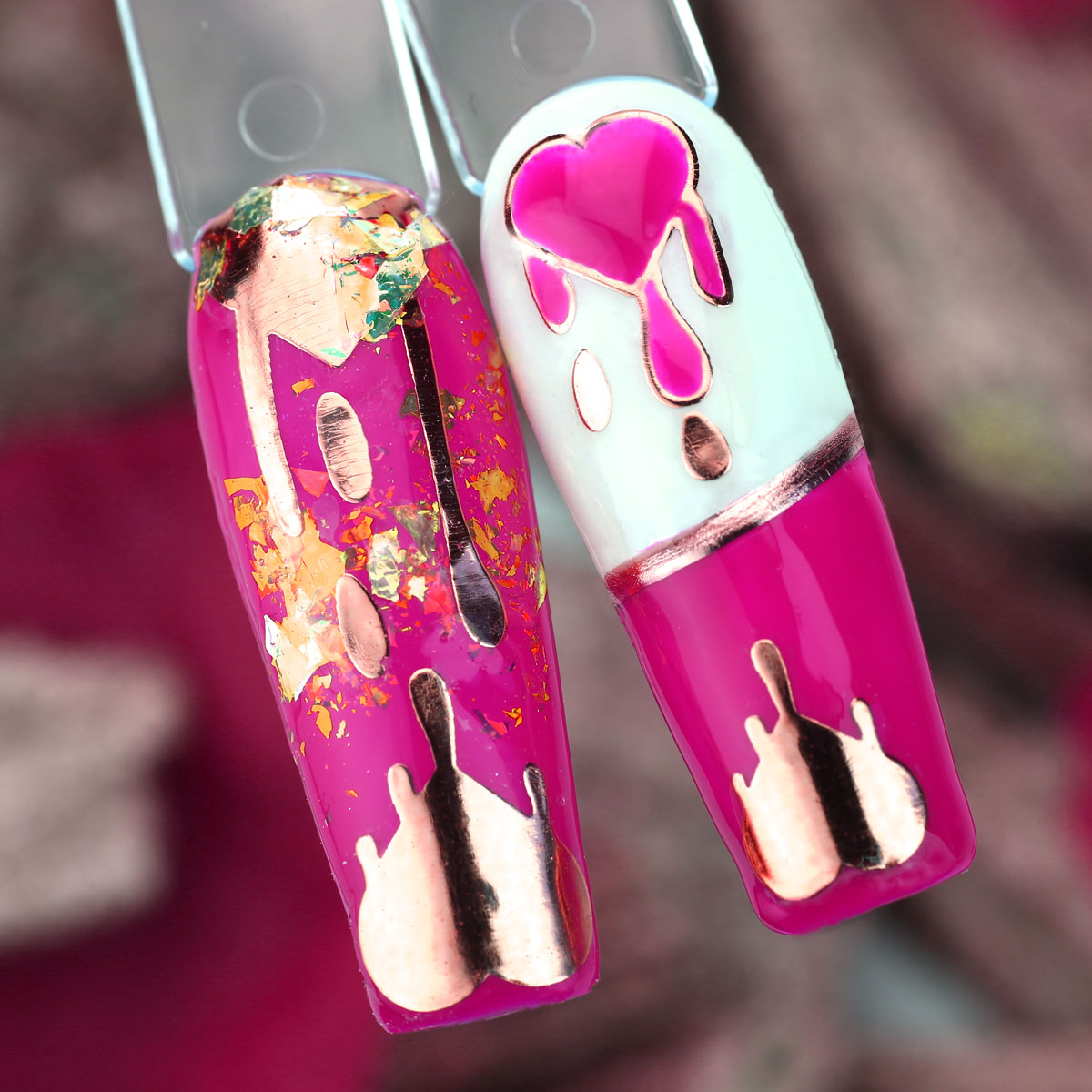 3x Nagelsticker - Stick On Nail Slides - Selbstklebende Nail Sticker (SONS-337)