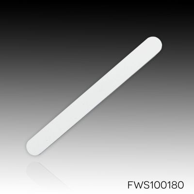 Professional Straight File – white 100/180 - 10 Pack