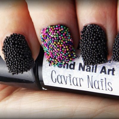 Nail Art Caviar Nails Multicolour Set