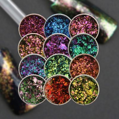 Magic Art Flakes Set with all 12 colours