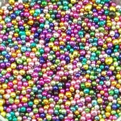 Nail Art Multicolour Glass Beads