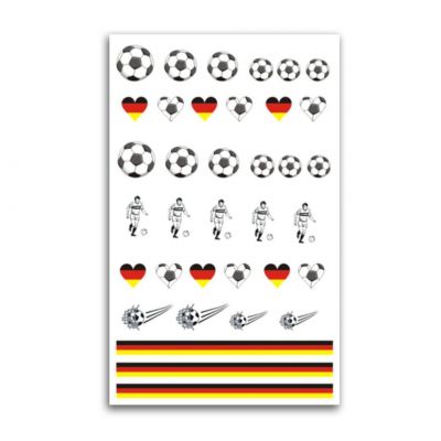 Nail Art Football Stickers - Football for Fingernails