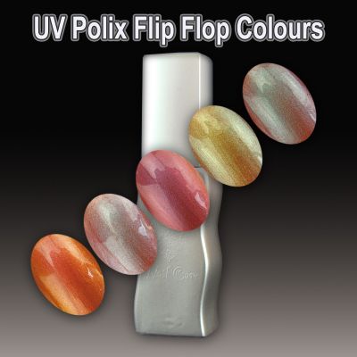 UV/LED Gel Polish - Flux UV Polix Flip Flop Colours - 10ml