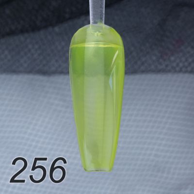 UV/LED Gel Polish Flux UV Polix - 256 glass gelb, 12ml