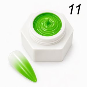 Easy Ombre im Netztiegel - 11 limegreen