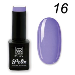 UV/LED Gel Polish Flux UV Polix - 16 violet, 12ml