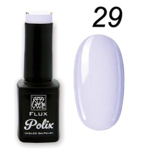 UV/LED Gel Polish Flux UV Polix - 29 pastel lilac, 12ml