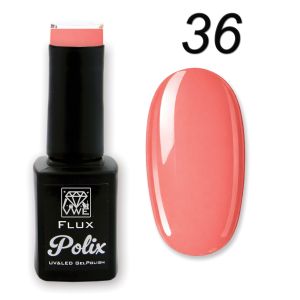 UV/LED Gel Polish Flux UV Polix - 36 rosy latte, 12ml