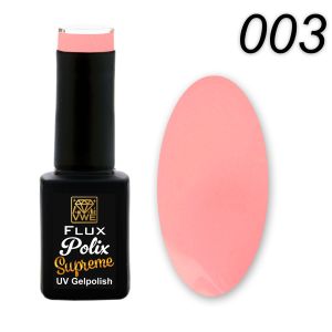 UV/LED Gel Polish Flux Polix Supreme - 003 tender pink, 12ml