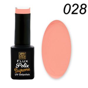 UV/LED Gel Polish Flux Polix Supreme - 028 candy pink, 12ml