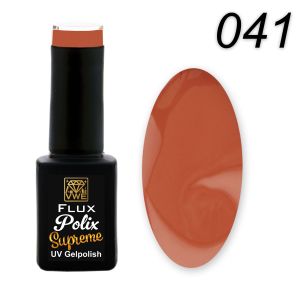UV/LED Gel Polish Flux Polix Supreme - 041 brick, 12ml
