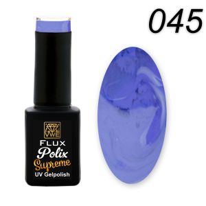 UV/LED Gel Polish Flux Polix Supreme - 045 electric blue, 12ml