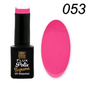 UV/LED Gel Polish Flux Polix Supreme - 053 luscious pink, 12ml
