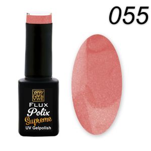 UV/LED Gel Polish Flux Polix Supreme - 055 soft coral, 12ml