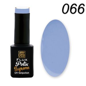 UV/LED Gel Polish Flux Polix Supreme - 066 baby blue, 12ml