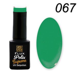 UV/LED Gel Polish Flux Polix Supreme - 067 pure jade, 12ml