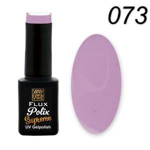 UV/LED Gel Polish Flux Polix Supreme - 073 light lavender, 12ml