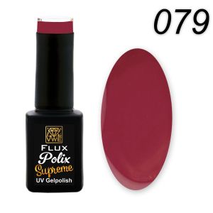 UV/LED Gel Polish Flux Polix Supreme - 079 paprika glam, 12ml