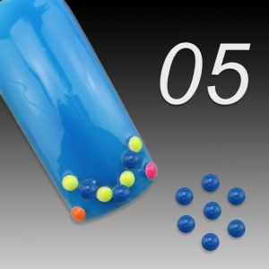 Nail Art Neon Cabochons - 05 neon blue