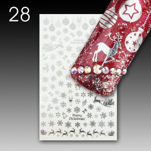 Ultra Slim XMAS Sticker - 28