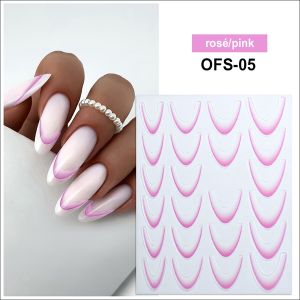 Ombre French Sticker - 05 rosé
