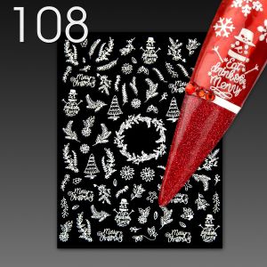 Stick On Nail Slides - 108