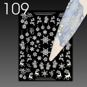 Stick On Nail Slides - 109