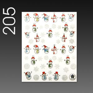 Stick On Nail Slides - 205