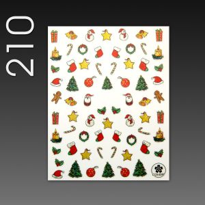 Stick On Nail Slides - 210