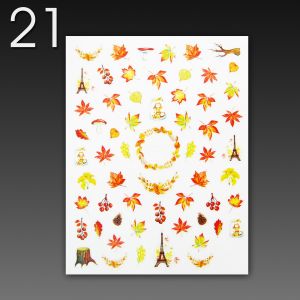Stick On Nail Slides - 21