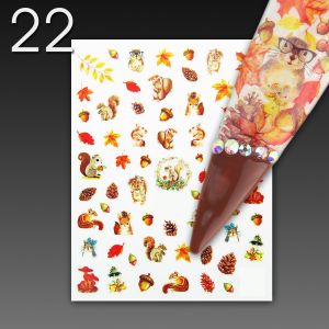 Stick On Nail Slides - 22