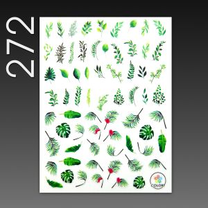Stick On Nail Slides - 272