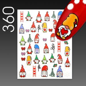 Stick On Nail Slides - 360