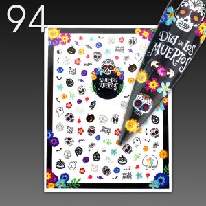 Stick On Nail Slides - 94
