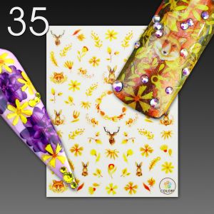 Stick On Nail Slides - 35