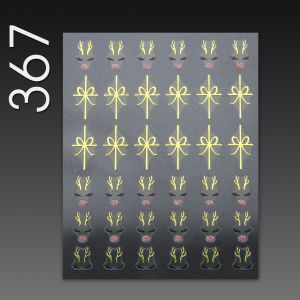 Stick On Nail Slides - 367