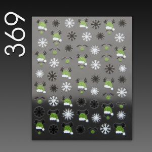 Stick On Nail Slides - 369