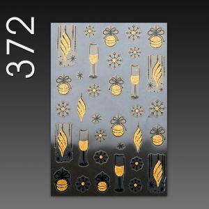 Stick On Nail Slides - 372