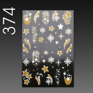 Stick On Nail Slides - 374