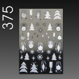 Stick On Nail Slides - 375