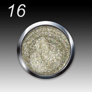 UV/LED Gel Flux Colour & Glam, 5ml - 016 sparkling champagne