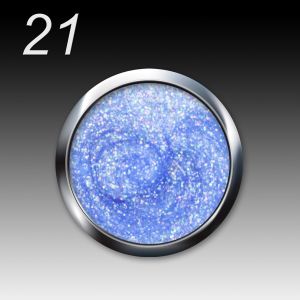 UV/LED Gel Flux Colour & Glam, 5ml - 021 baby blue