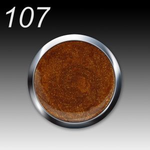 UV/LED Gel Flux Colour High Definition, 5ml - 107 sparkling hot chocolate
