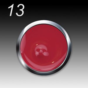 UV/LED Gel Flux Colour High Definition, 5g - 013 hot tomato