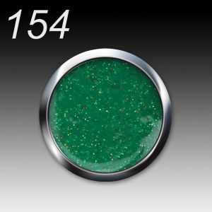 UV/LED Gel Flux Colour High Definition, 5ml - 154 glam smaragd