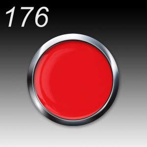 UV/LED Gel Flux Colour High Definition, 5g - 176 brilliant red