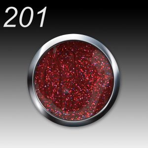 UV/LED Gel Flux Colour High Definition, 5ml - 201 glam blood