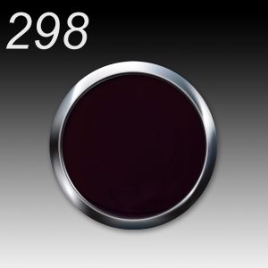 UV/LED Gel Flux Colour High Definition, 5g - 298 rouge noir